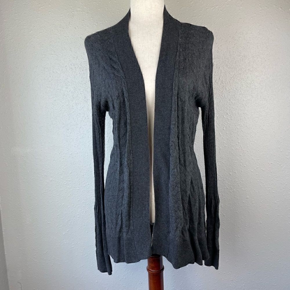 Amber Sun Long Cardigan Sweater Size L EUC